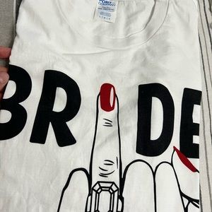 Bride ring finger tshirt